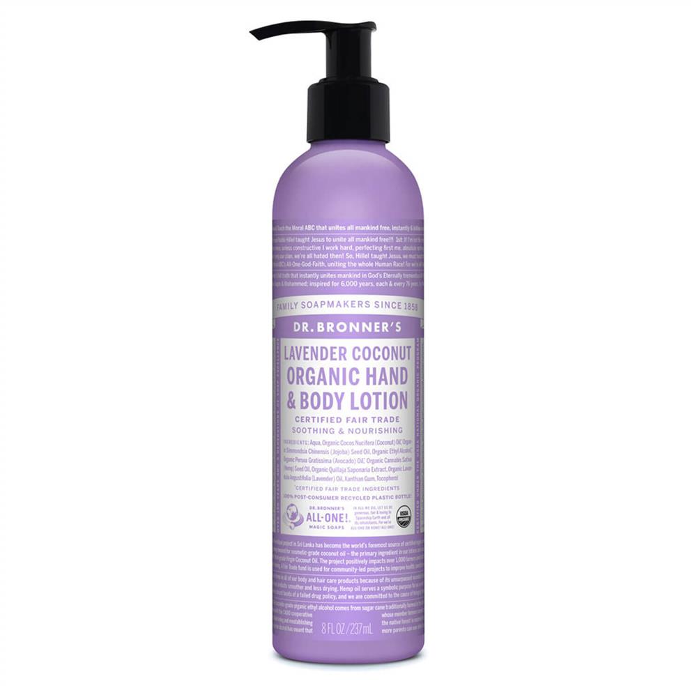 Dr Bronners Lotion Lavender